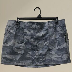 NWT Wild Fable Cargo Camo Skirt Womens Size XXL